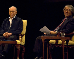 Minister Lee Kuan Yew and Prof. Tommy Koh